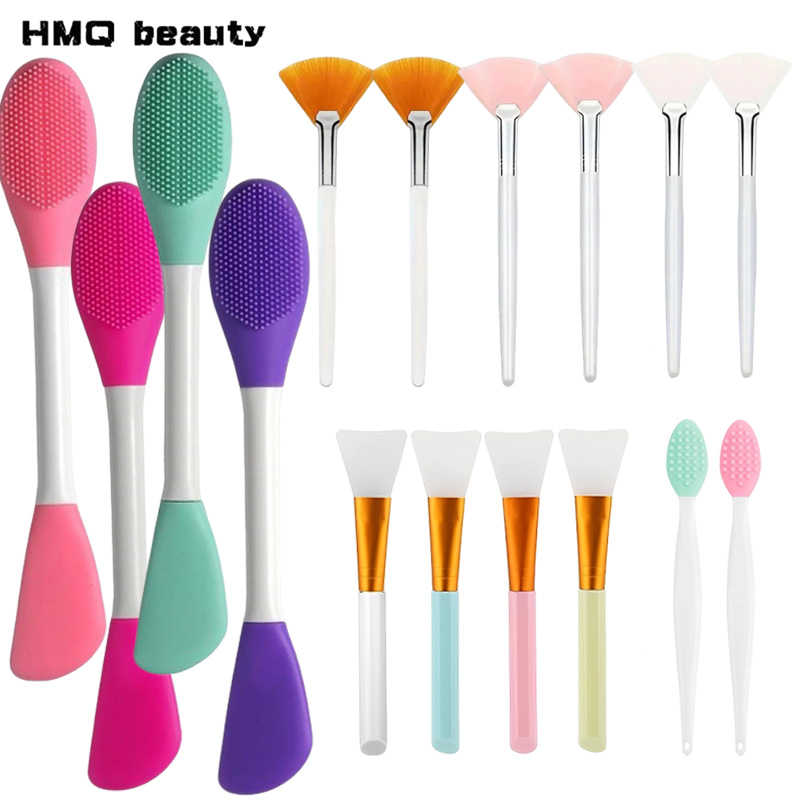 Beauty Makeup Women - Professionelle Silikon Maske Pinsel Weiche Applikator