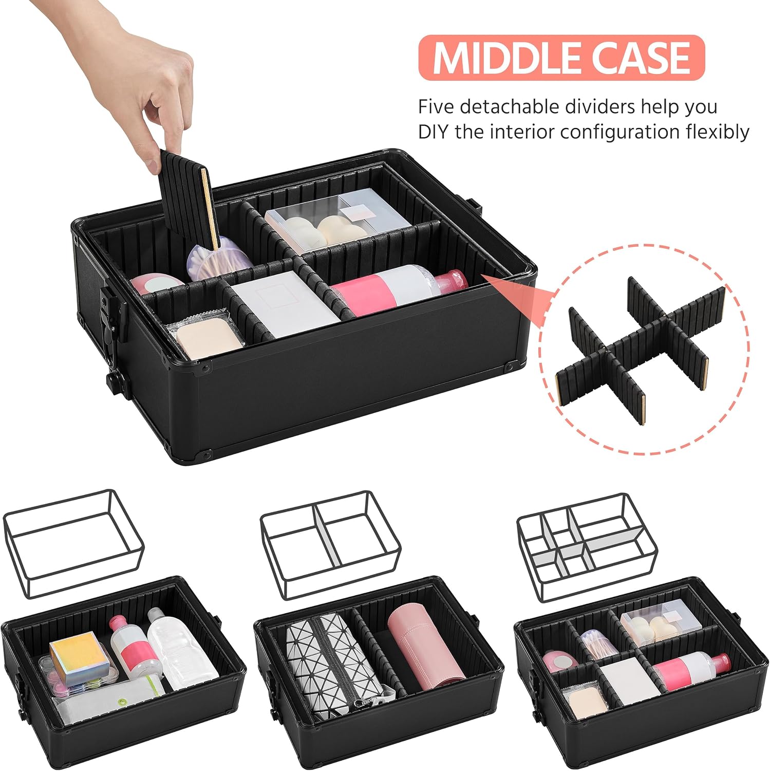 Rollender Make-up-Koffer, Kosm – Beauty & Makeup Katia Di Paola Bewertung und Preis